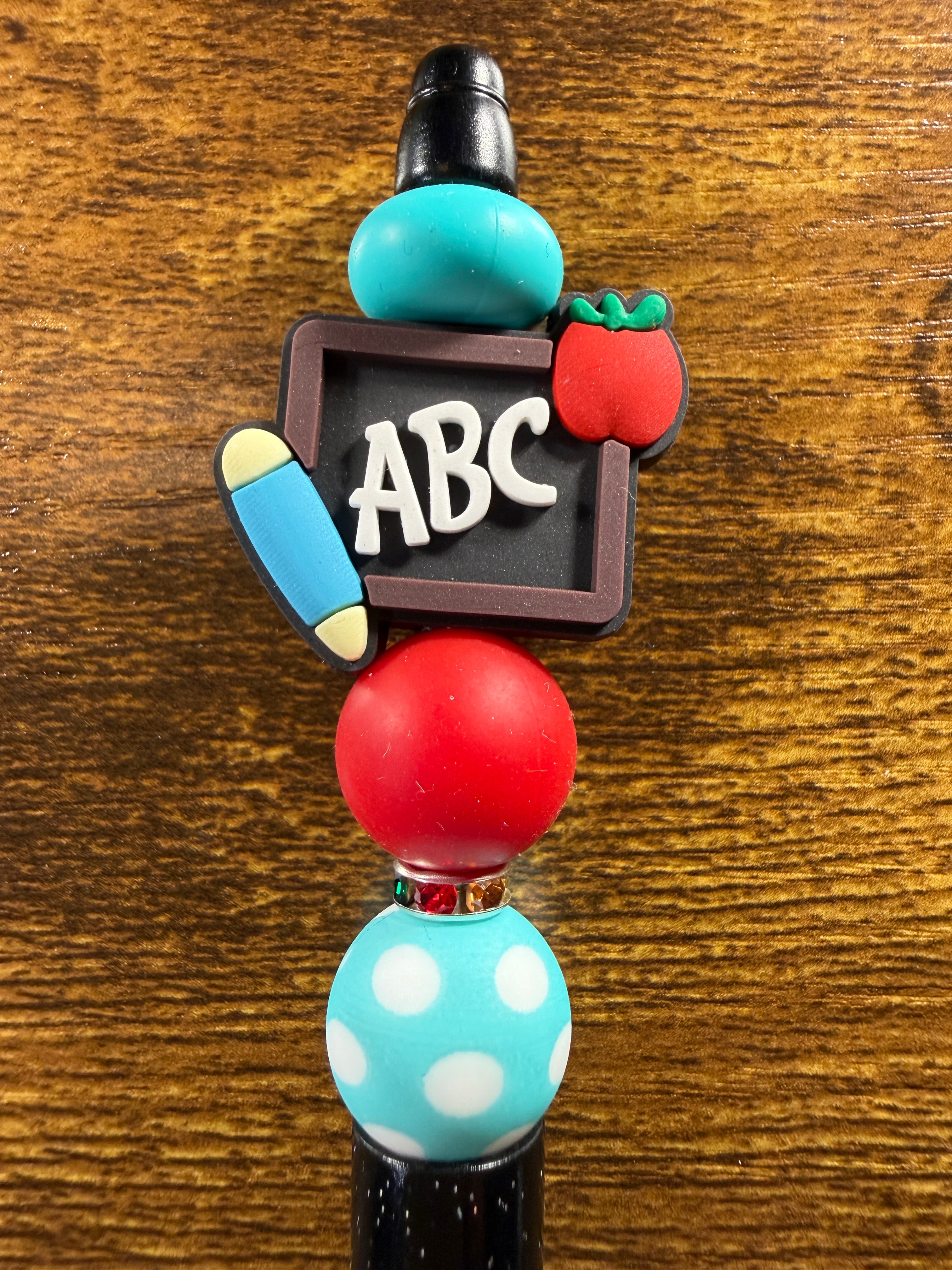 "Blackboard" Beaded Pen