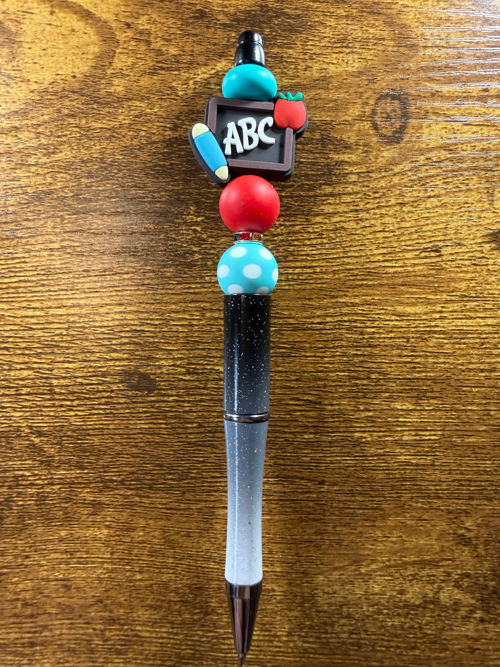 "Blackboard" Beaded Pen