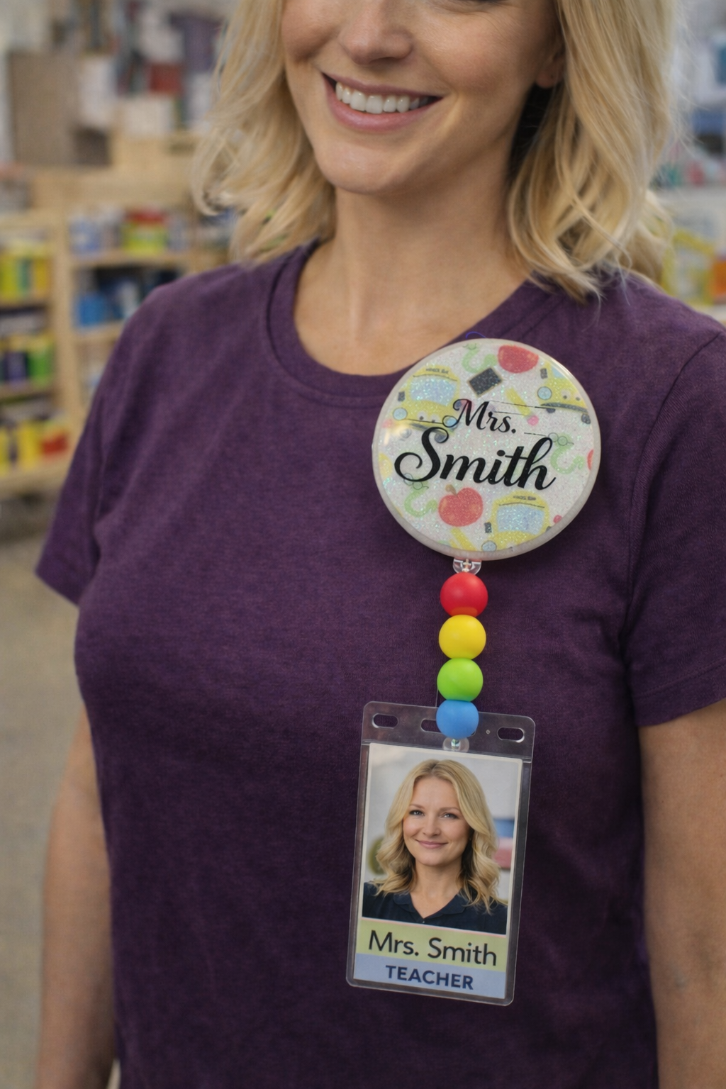 "The Wheels on the Bus" Beaded