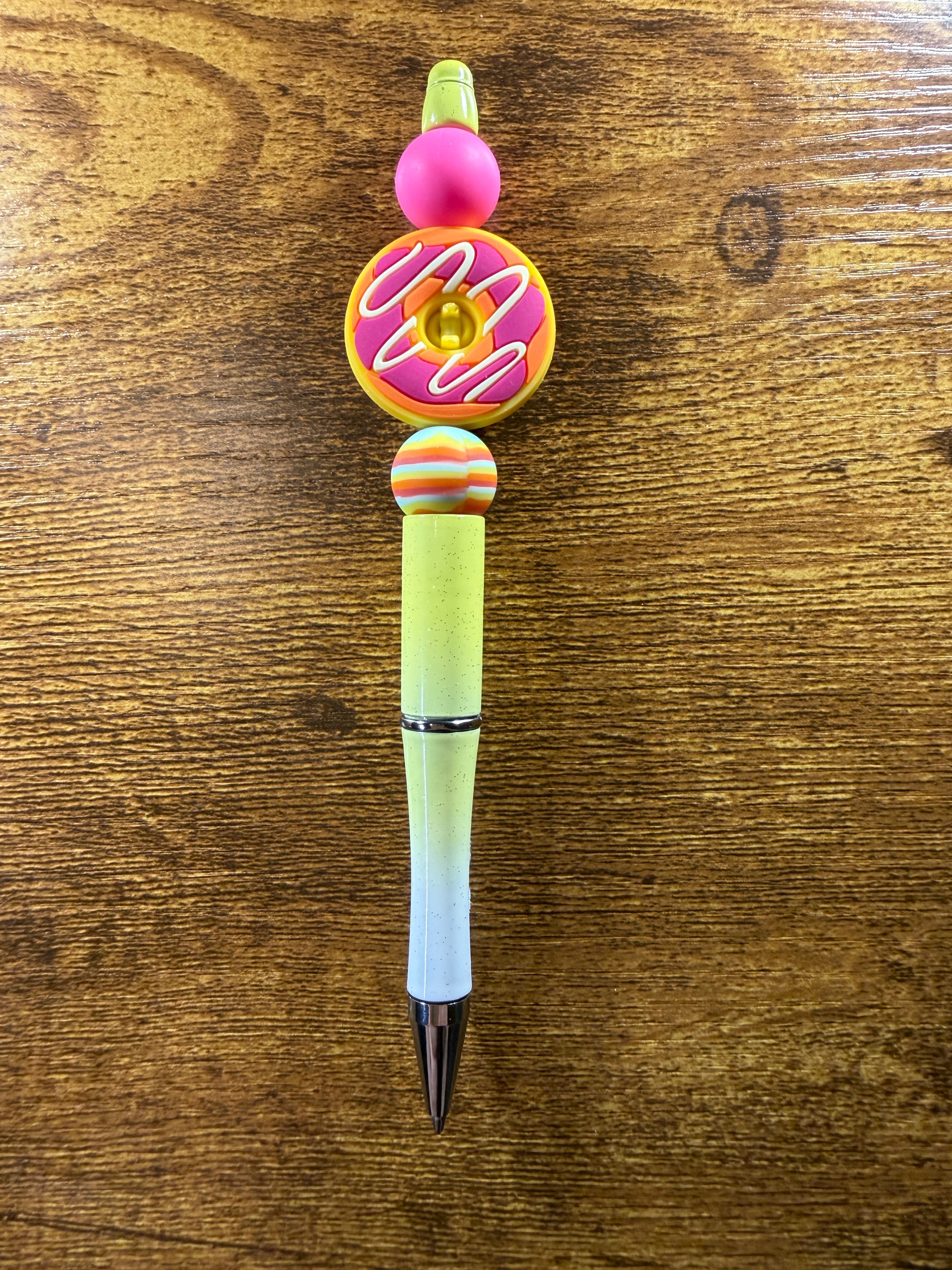 "Donut" Beaded Pen
