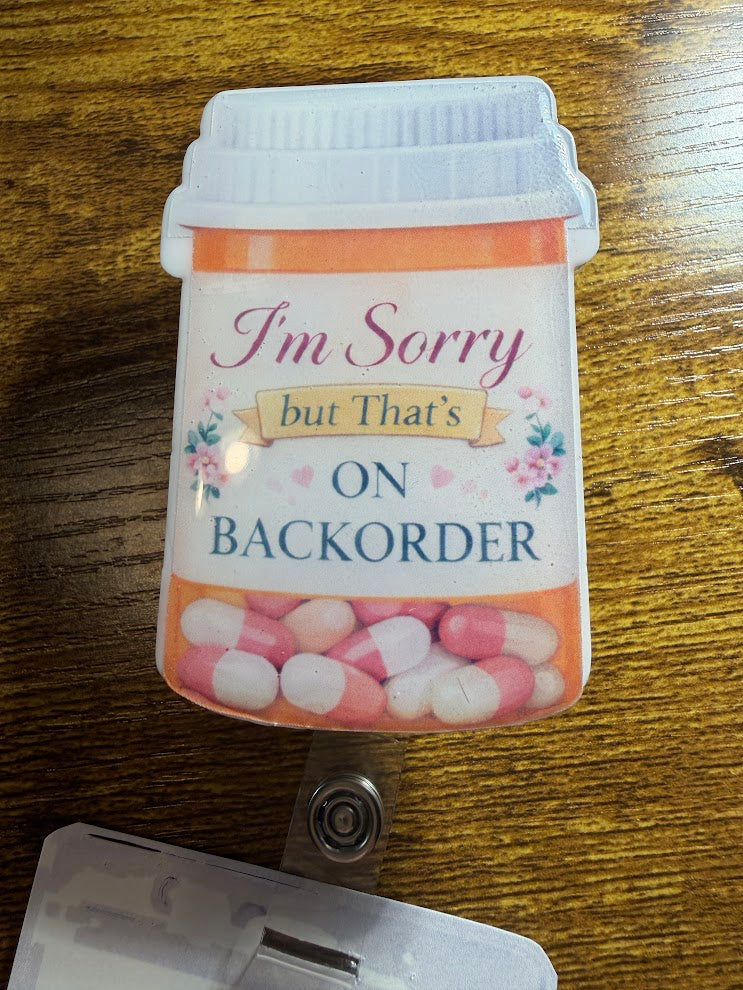 Pharmacy ID Badge Reel