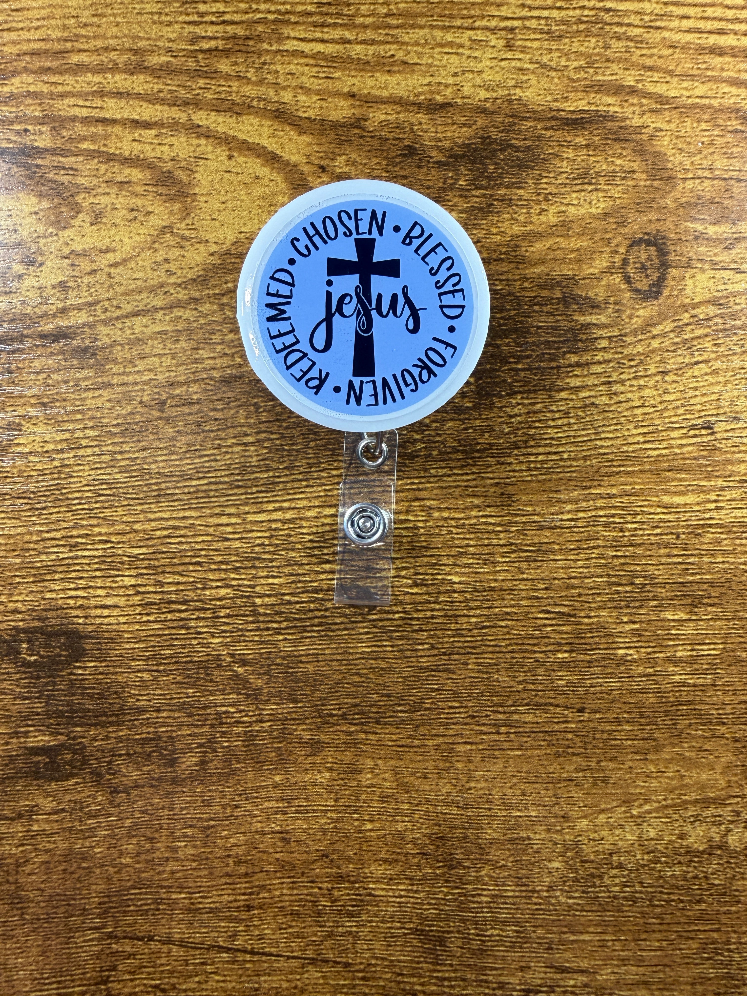 "Chosen, Blessed, Forgiven, Redeemed"