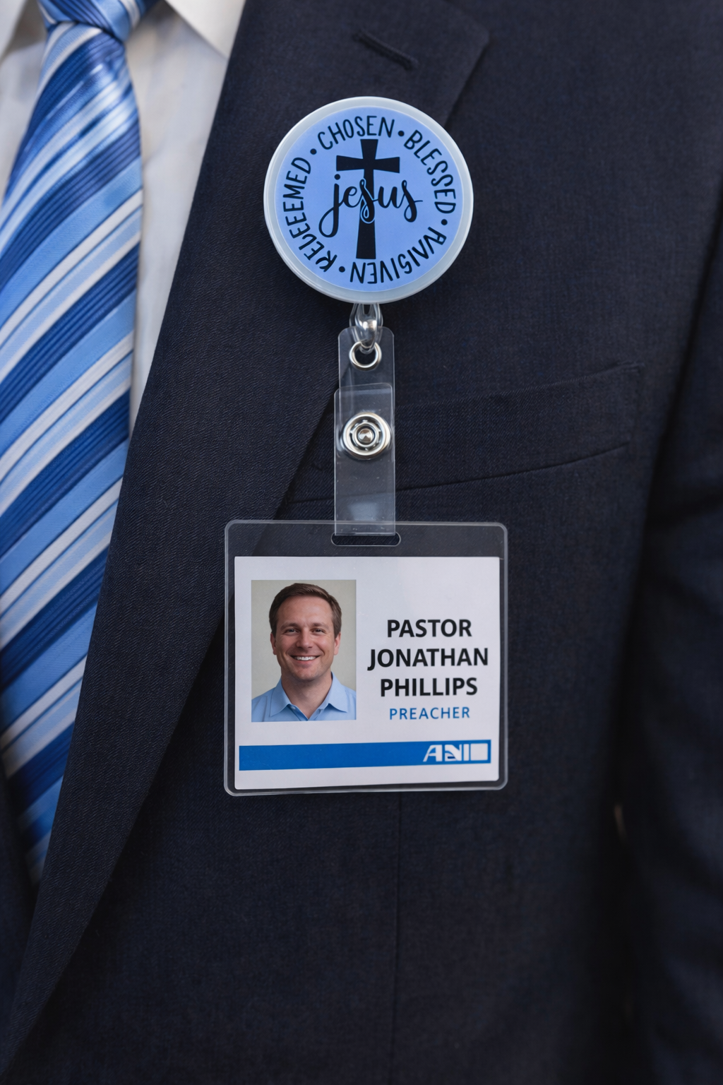 "Chosen, Blessed, Forgiven, Redeemed"