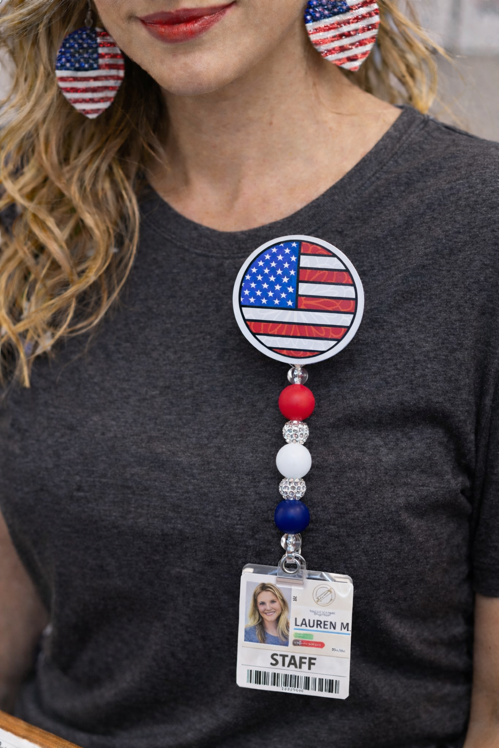 "Old Glory" Beaded