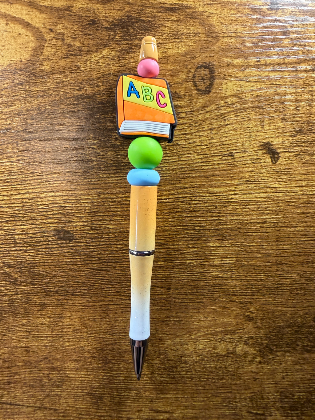 "ABC's" Beaded Pen