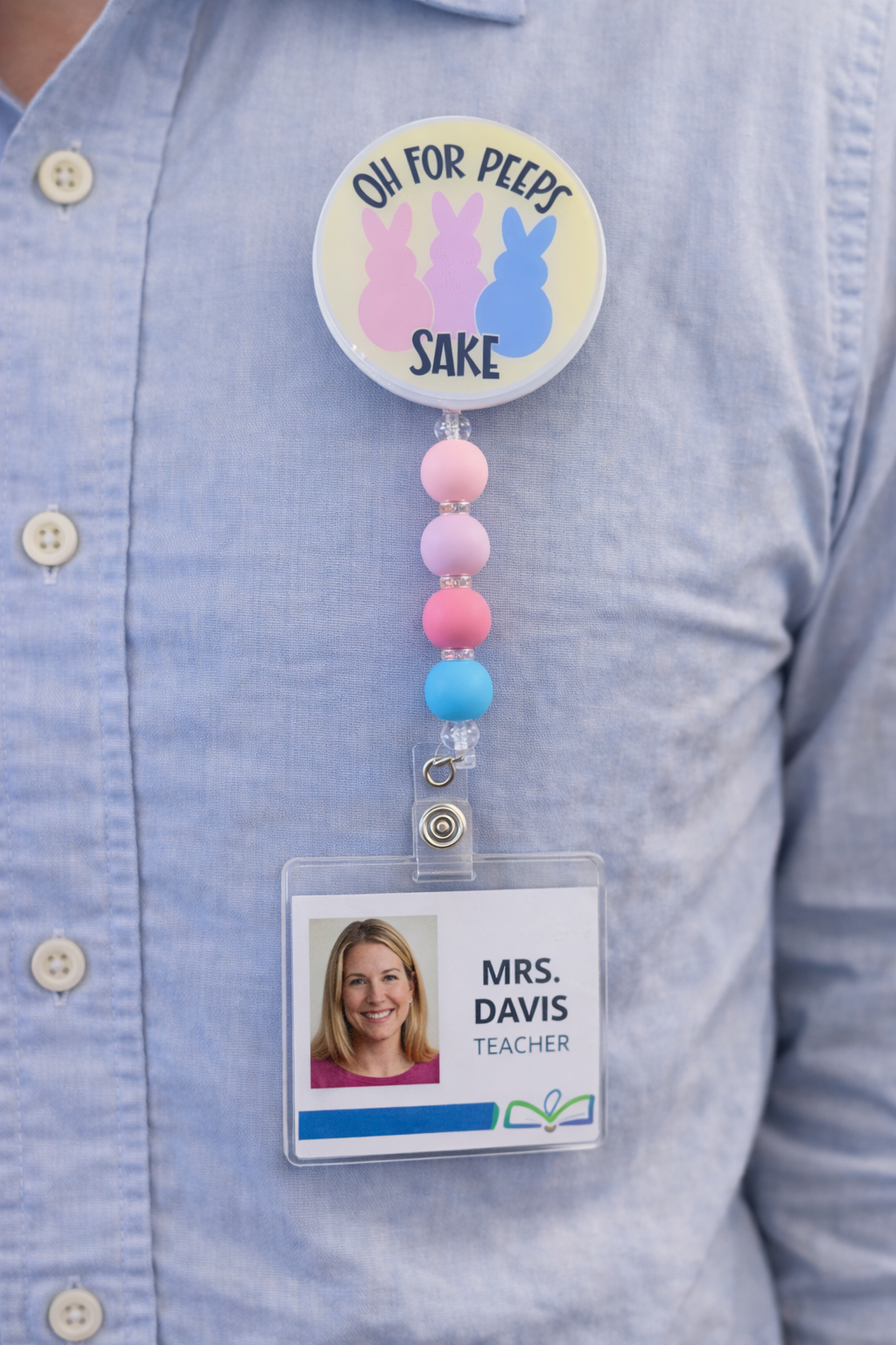 "Oh For Peeps Sake" Beaded