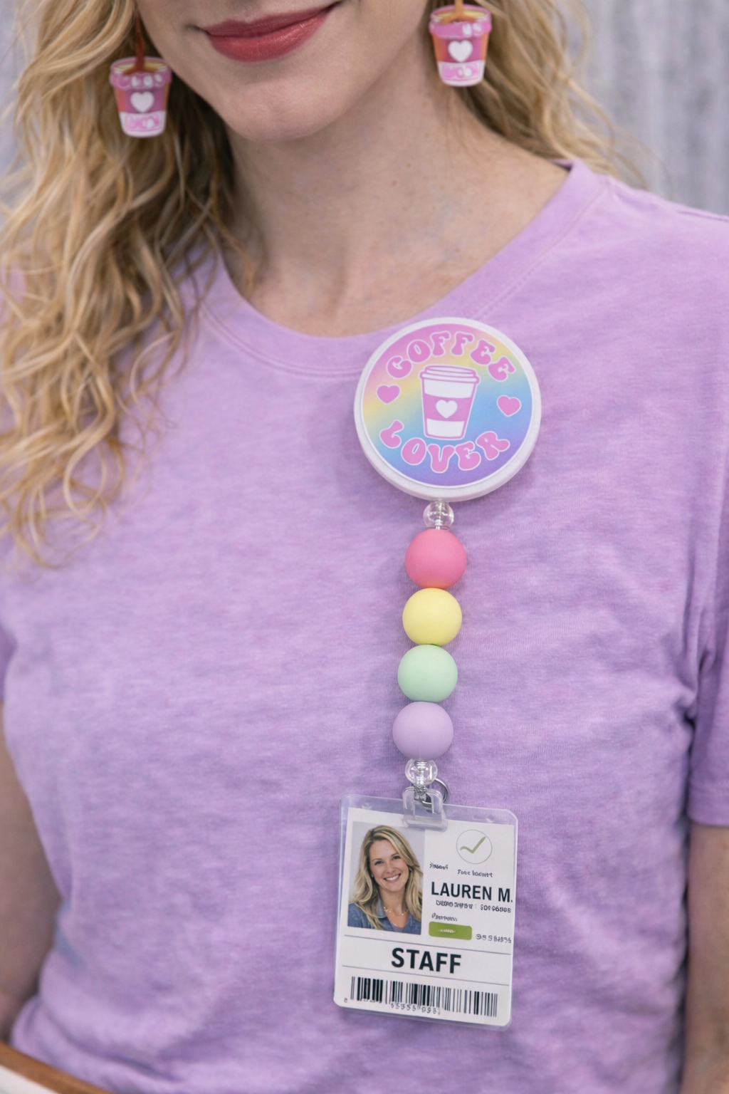 "Coffee Lover" Beaded