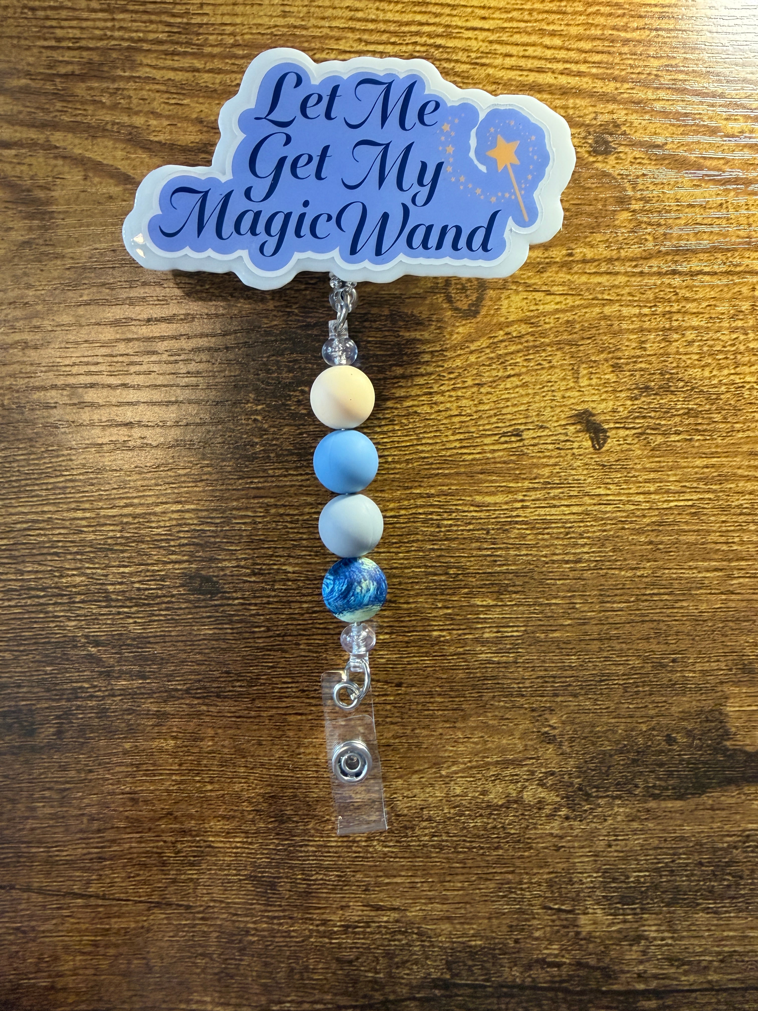 "Let Me Get My Magic Wand" Beaded